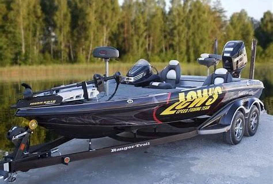 Black Baitcast Reel and Fishing Rod Combo S757