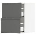 White Wall Cabinet with 2 Drawers F423818