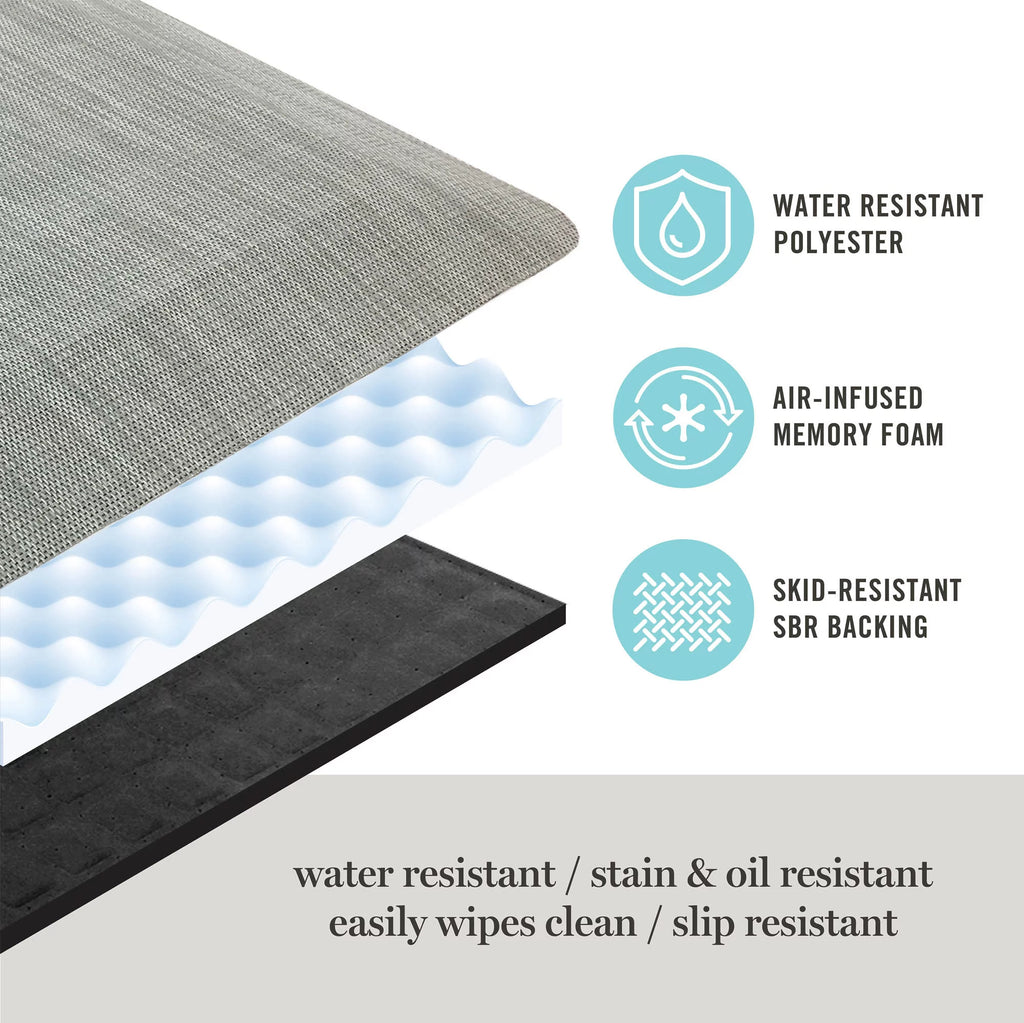 Spice Red Anti-Fatigue Kitchen Mat B45001