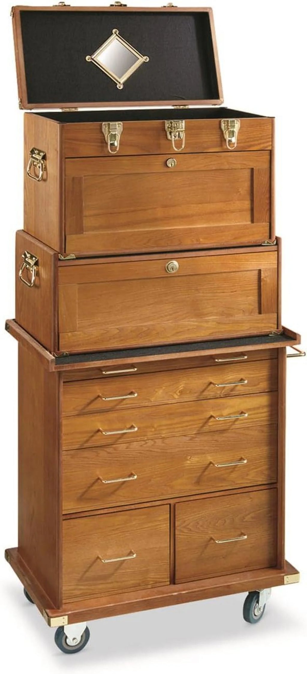Cabinet with Drawers Wood V2611
