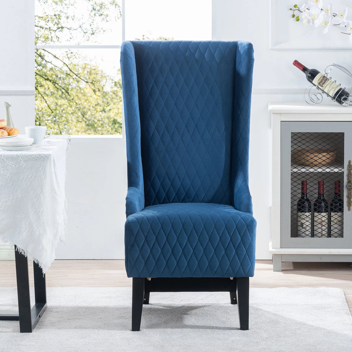 23.03" Wide Wing Back Chair N487