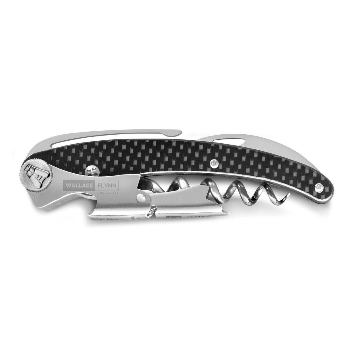 Authentic Laguiole Corkscrew with Carbon Fiber A941868