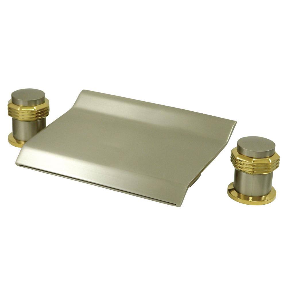 Polished Brass Waterfall Roman Tub Filler S115493