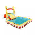 Inflatable Pool with Sprinkler Arch Over 5 ft Tall K414415