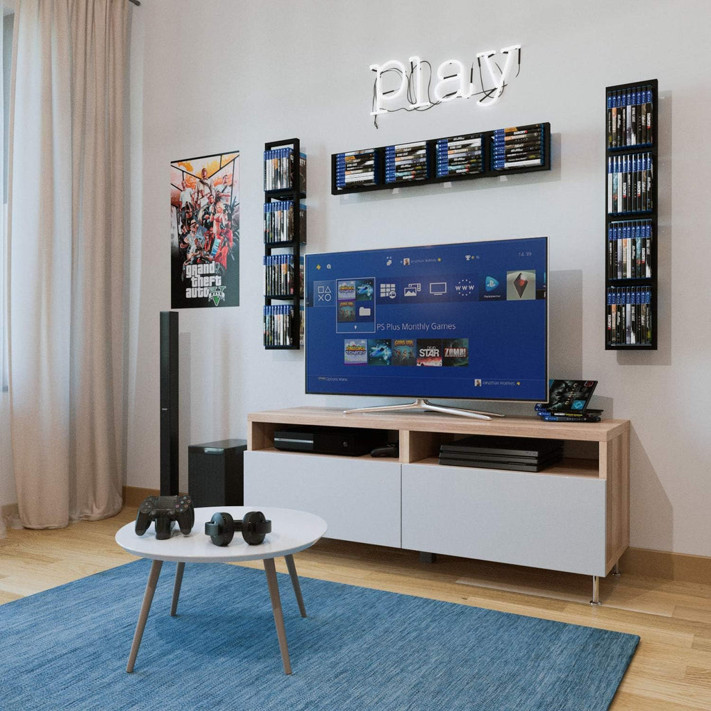 Black Floating Shelves Set of 3 T8385