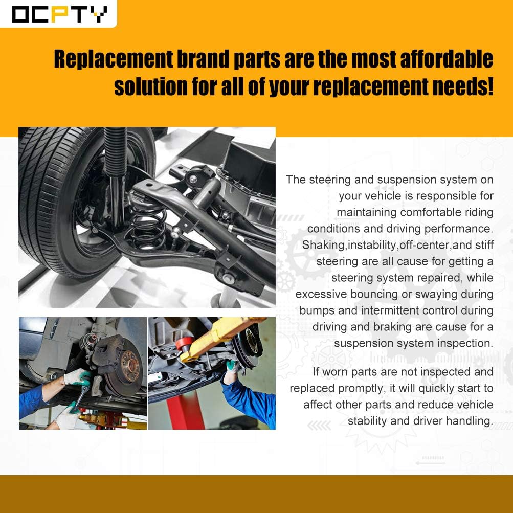 6-Piece Outer Inner Tie Rods and Adjusting Sleeves B994354
