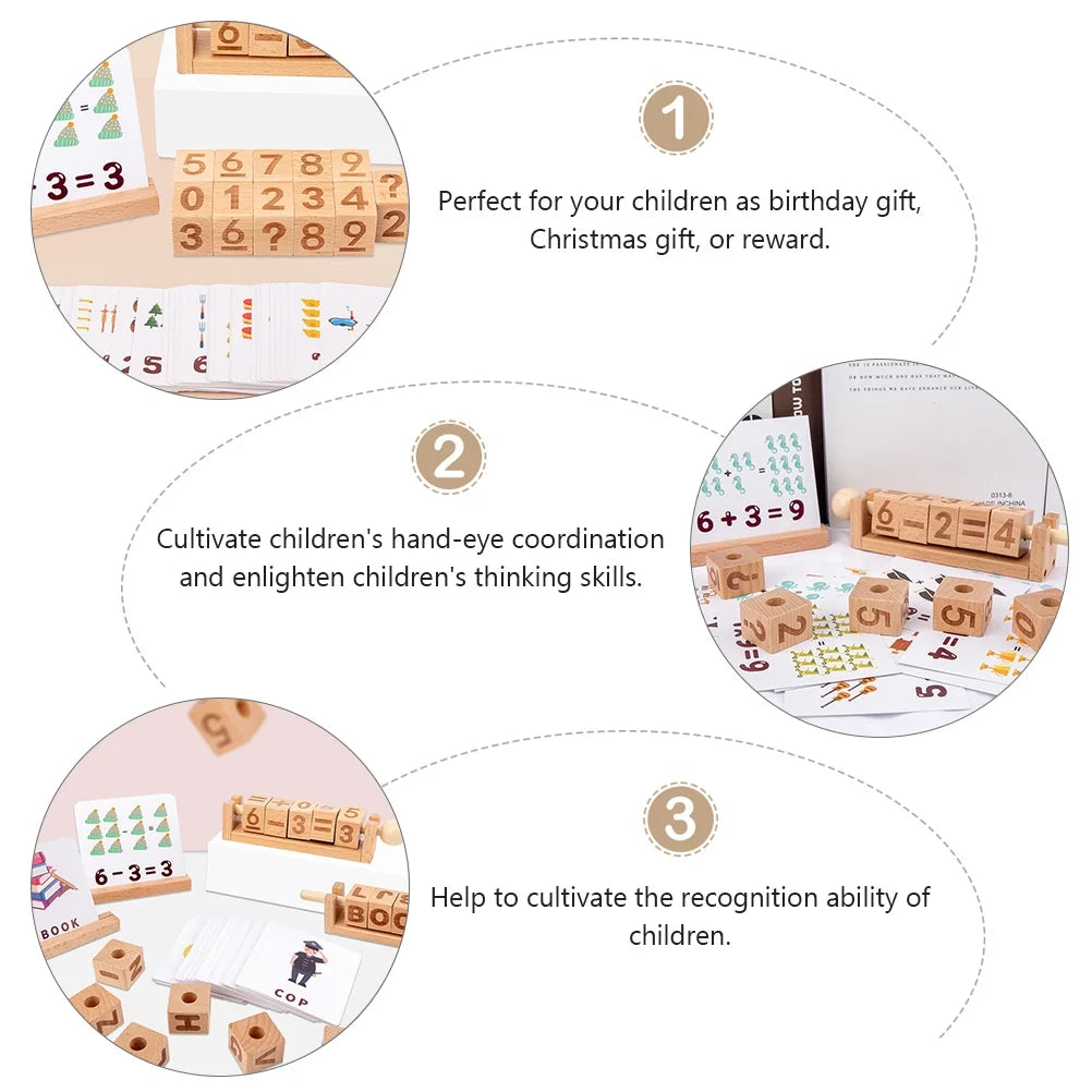Wooden Learning String Toy Building Blocks R6567