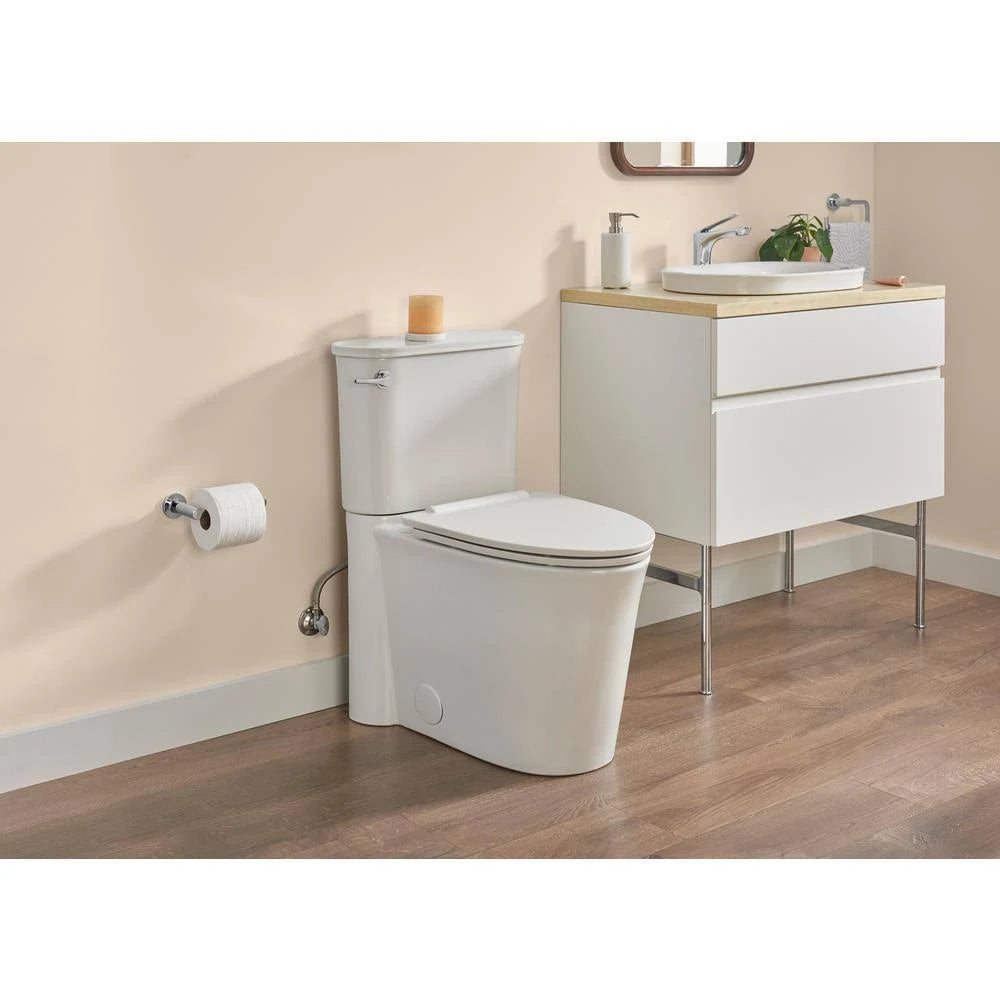White Double Drawer Bath Vanity Cabinet X99680