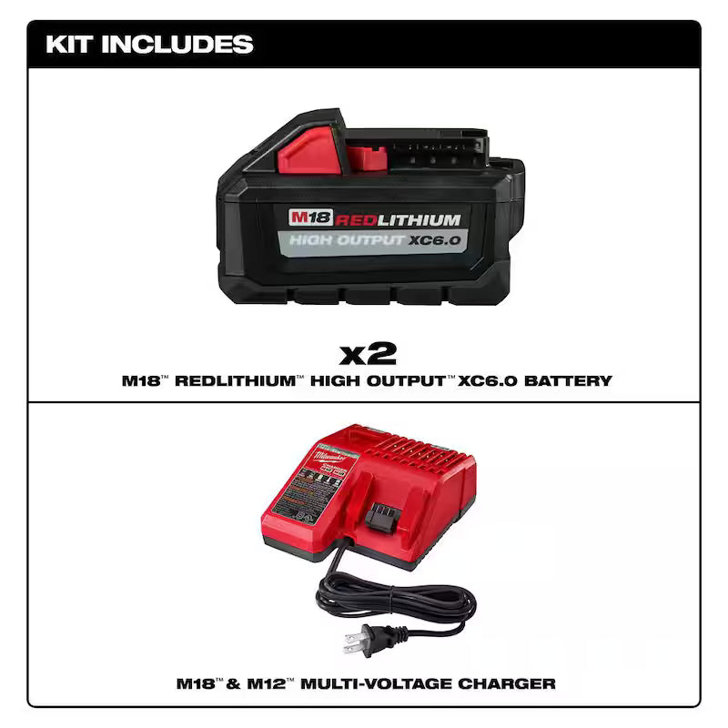 18-Volt Lithium-Ion Starter Kit with 6.0 Ah Battery and Charger Z7161