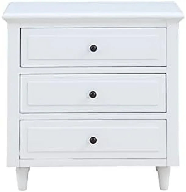 3 Drawer Nightstand Bedside Table with Hidden Space X765