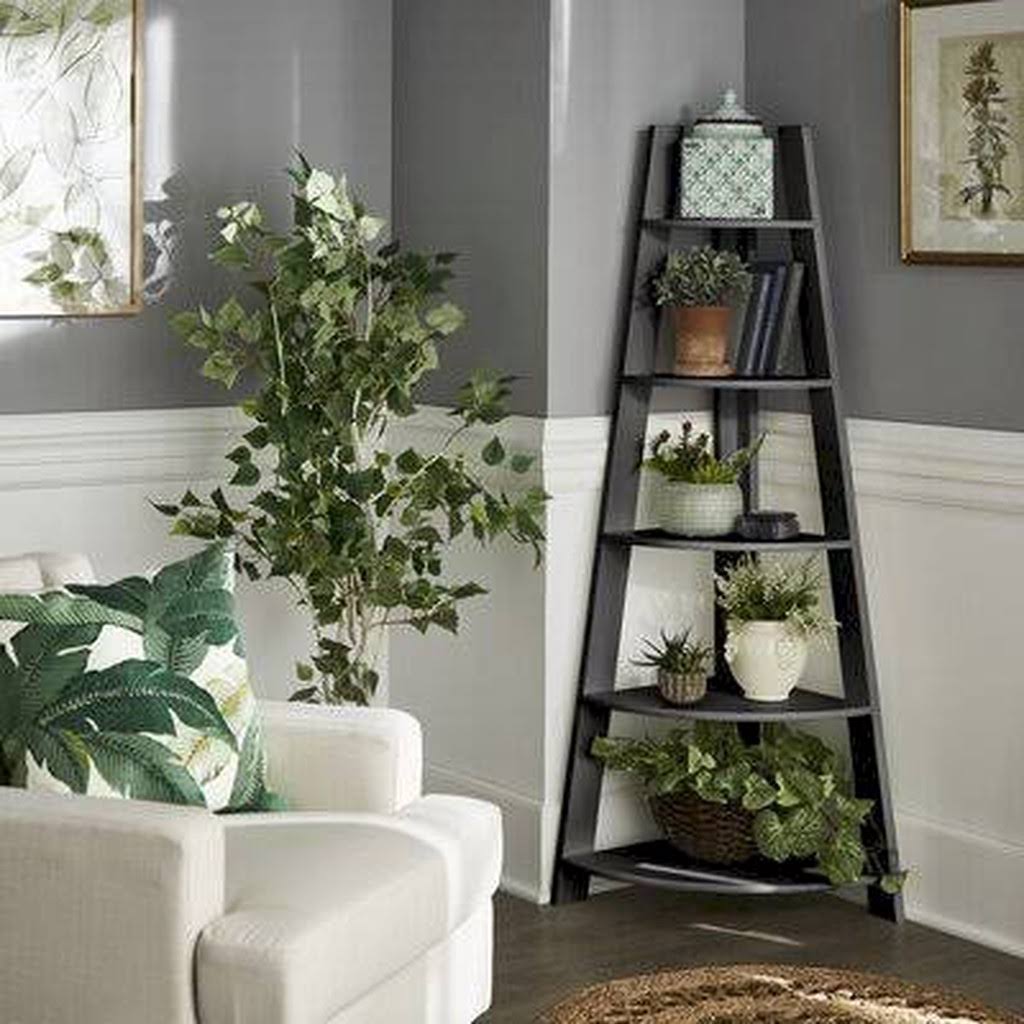 Vulcan Black Corner Bookcase P54107