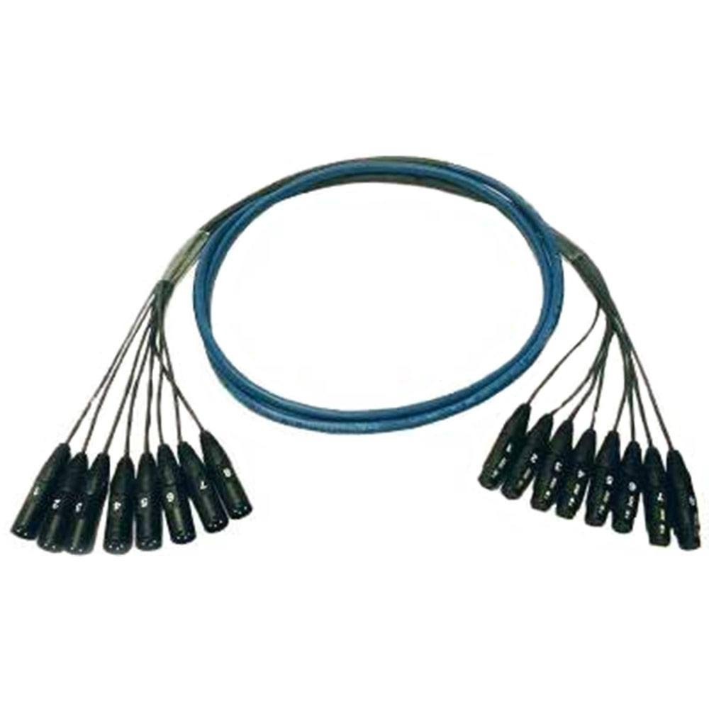 10& 8 CH 3-Pin XLR Male to Female Fanout Snake Cable S3660