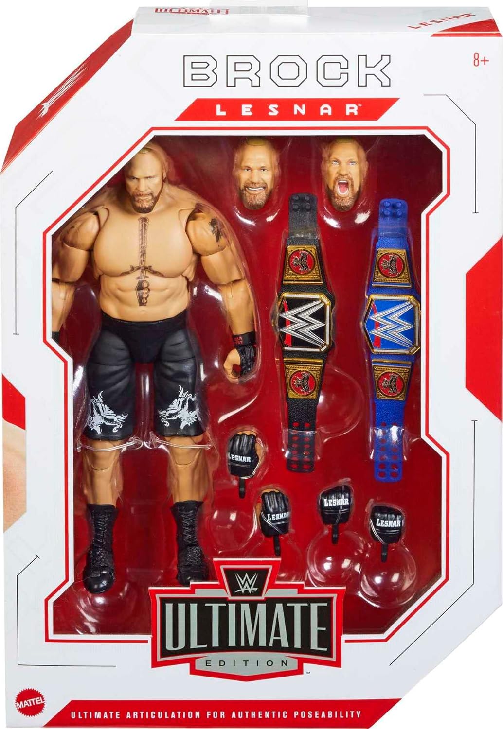 WWE Brock Lesnar Ultimate Edition Action Figure, 6-inch Z442
