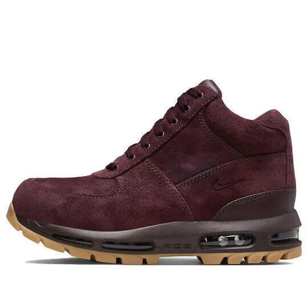 Deep Burgundy Suede Ankle Boots K890