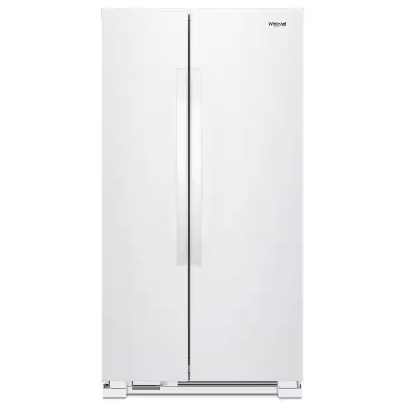 White 25 cu. ft. Side by Side Refrigerator H755973
