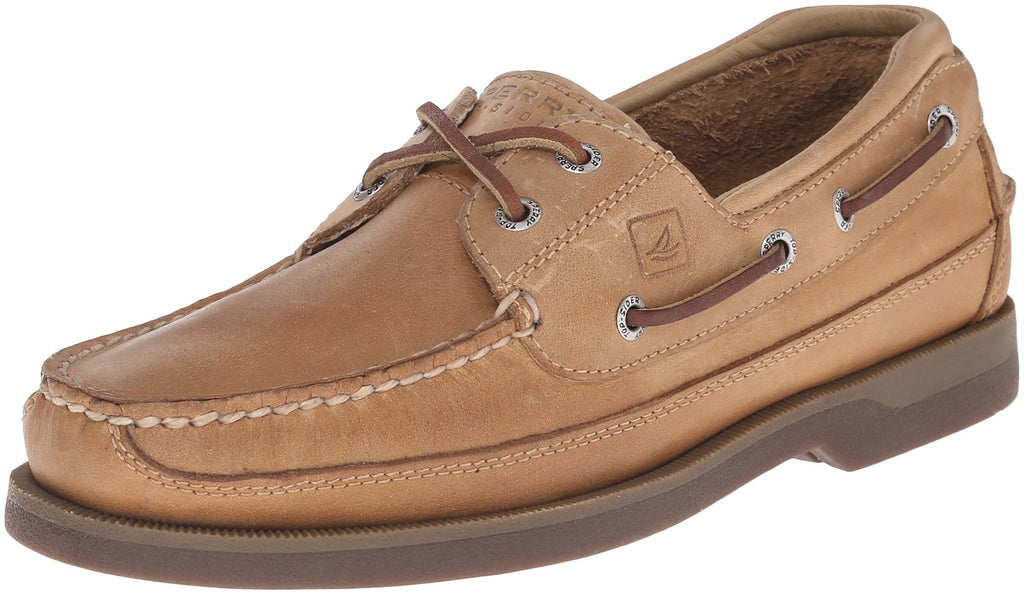 Oak Leather Boat Shoes Q7386