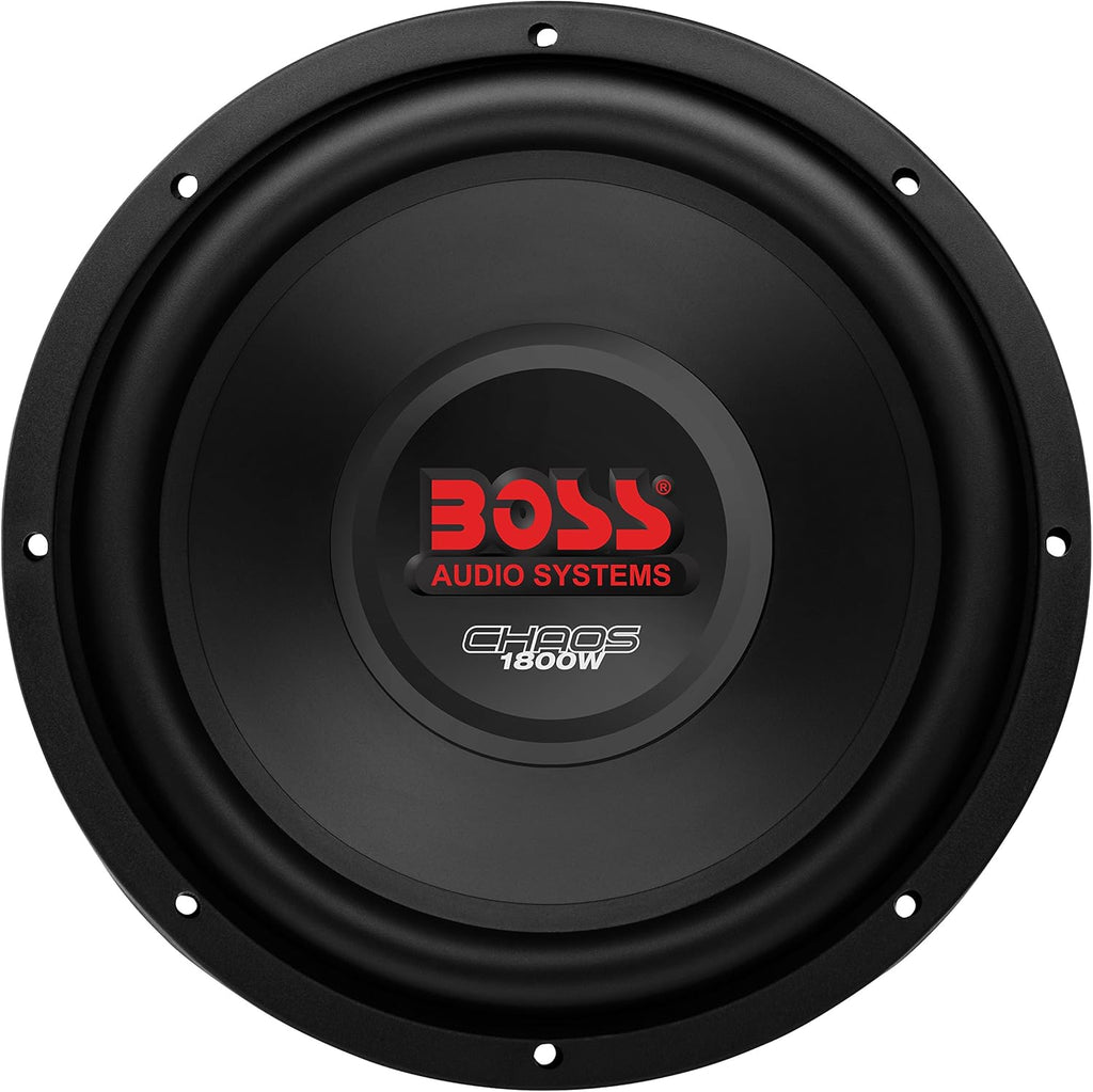 12 Inch Dual 4 Ohm Voice Coil Car Subwoofer Pack of 2 R9129