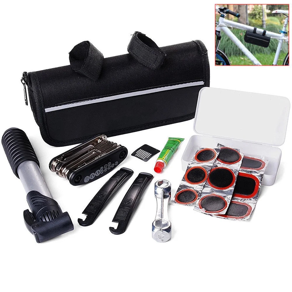 16in1 Multi-function Bike Repair Tool Set With Pump O984450