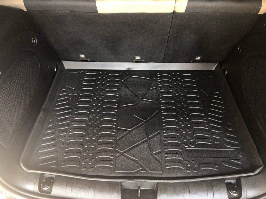 Cargo Liner Trunk Mat for Jeep Renegade 2015-2023 Weather-Resistant Rubber with Raised Lip Z4805