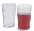 8 oz. Clear Plastic Tumbler Y262