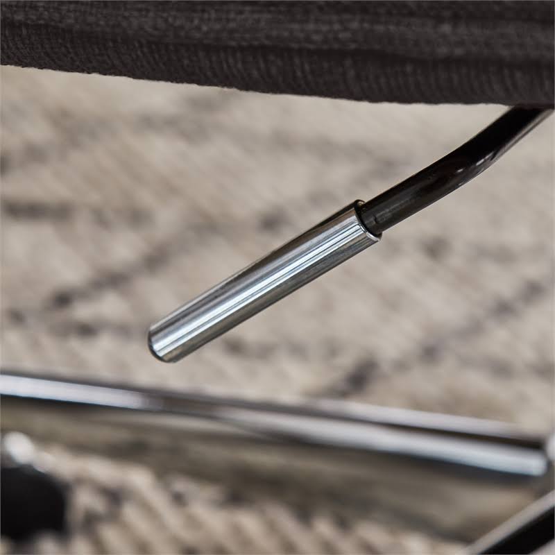 Graphite Twill Fabric Office Chair Q599579