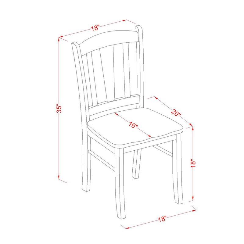 3 PC Oak Kitchen Table and 2 Dinette Chairs Q327670