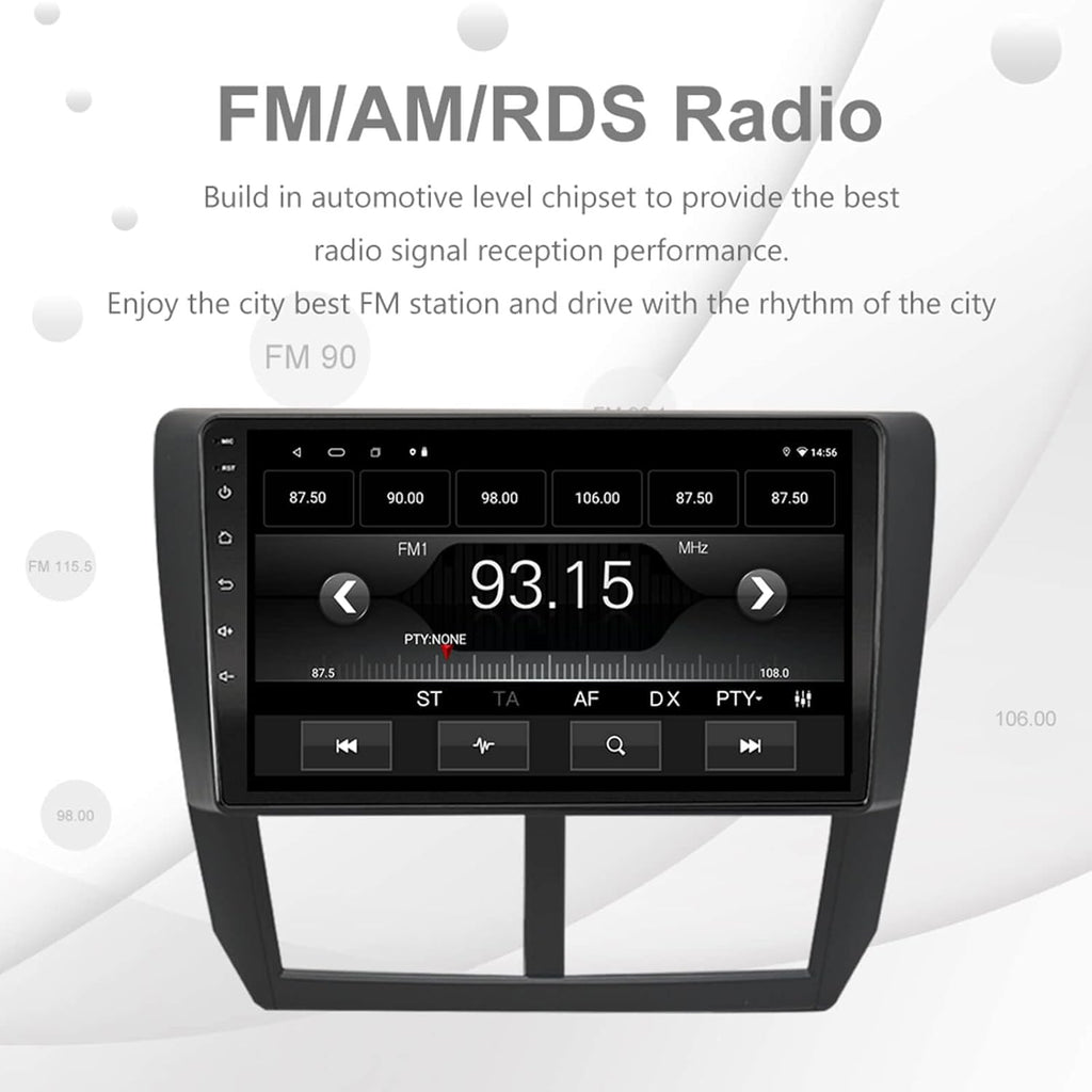 2G RAM 32G ROM Car Radio for Subaru Forester Impreza E715