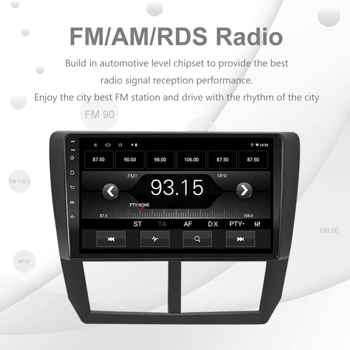 2G RAM 32G ROM Car Radio for Subaru Forester Impreza E715