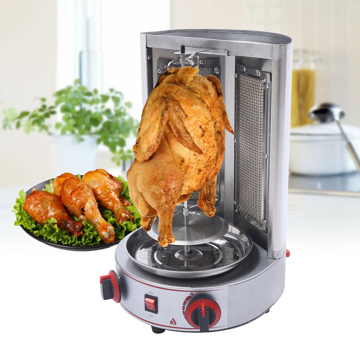 Commercial Gas Vertical Broiler Shawarma Machine W555