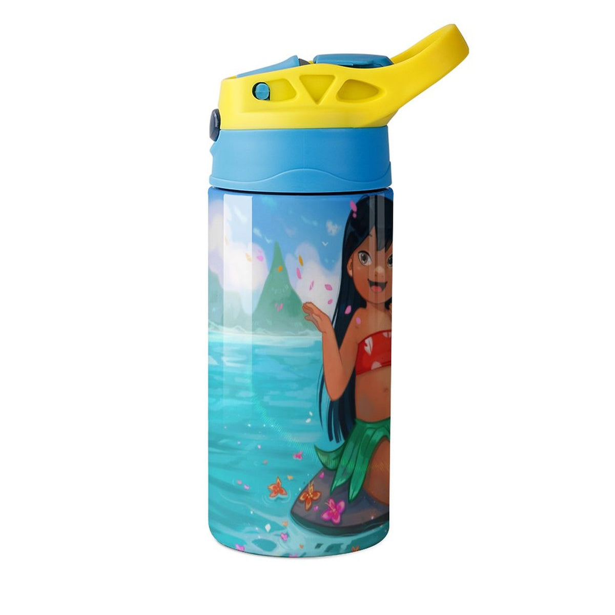 Stainless Steel Vacuum Insulated Water Bottle With Straw Y992
