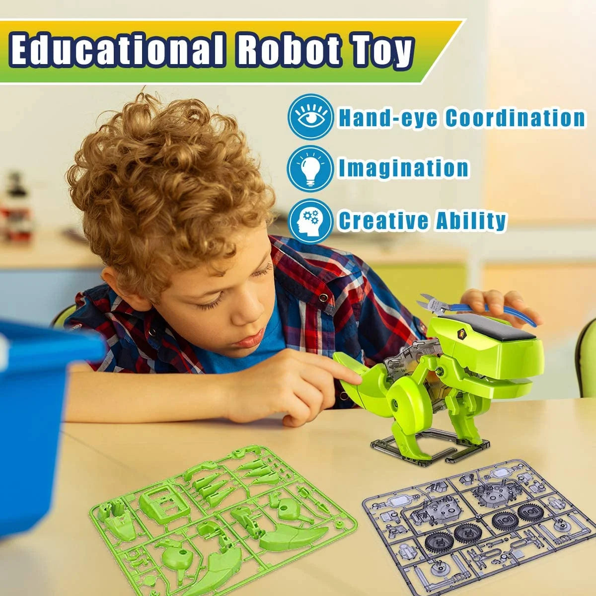 Solar Robot Kit 3-in-1 STEM Projects Robot Kit N405543