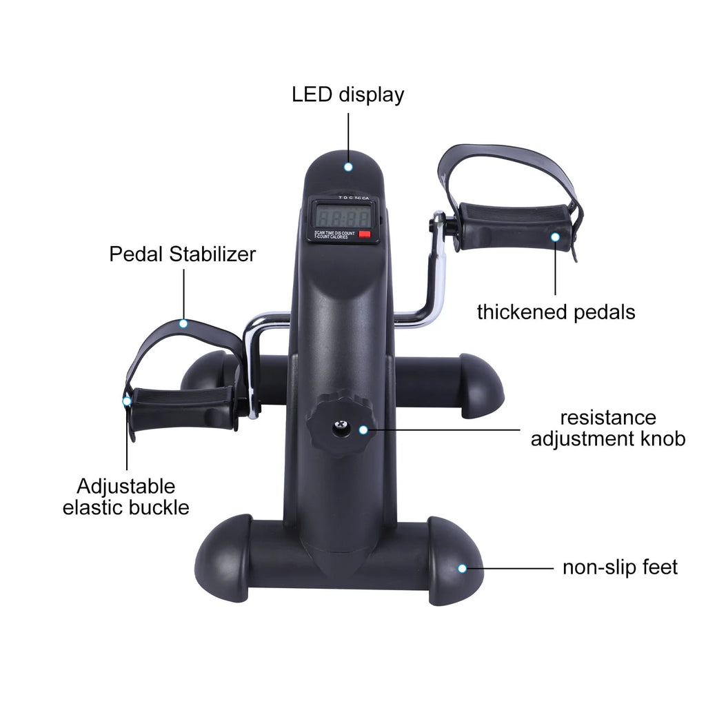 Mini Multi-Functional Stepper Exercise Bike with LCD Screen E768