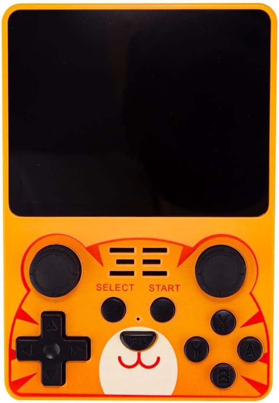 Yellow 3.5 Inch Handheld Game Console O332416