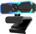 HD 1080p Webcam with Light and Microphone C43182