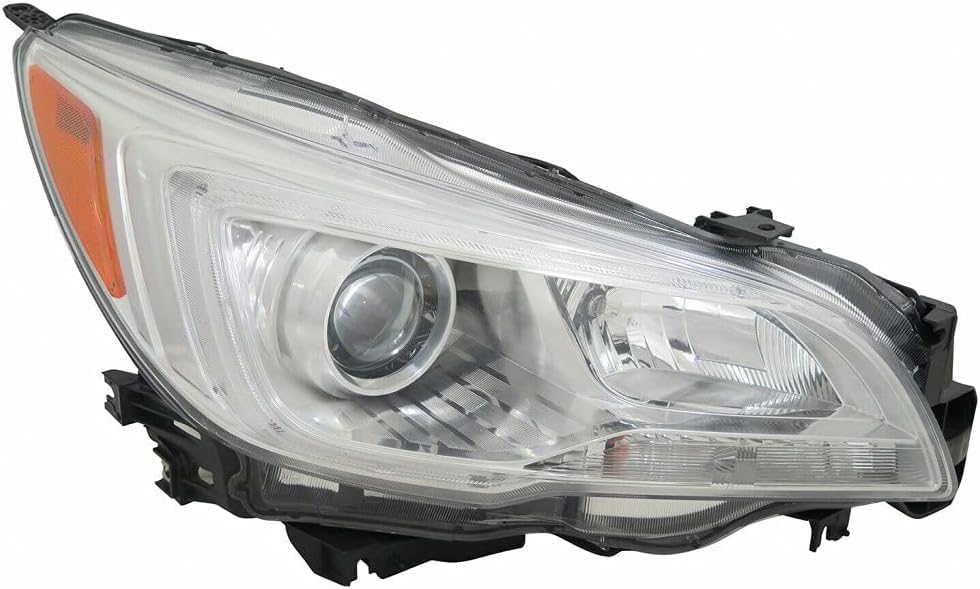 Headlight Assembly for Subaru Legacy 2015-2017 Driver Side Chrome M34605