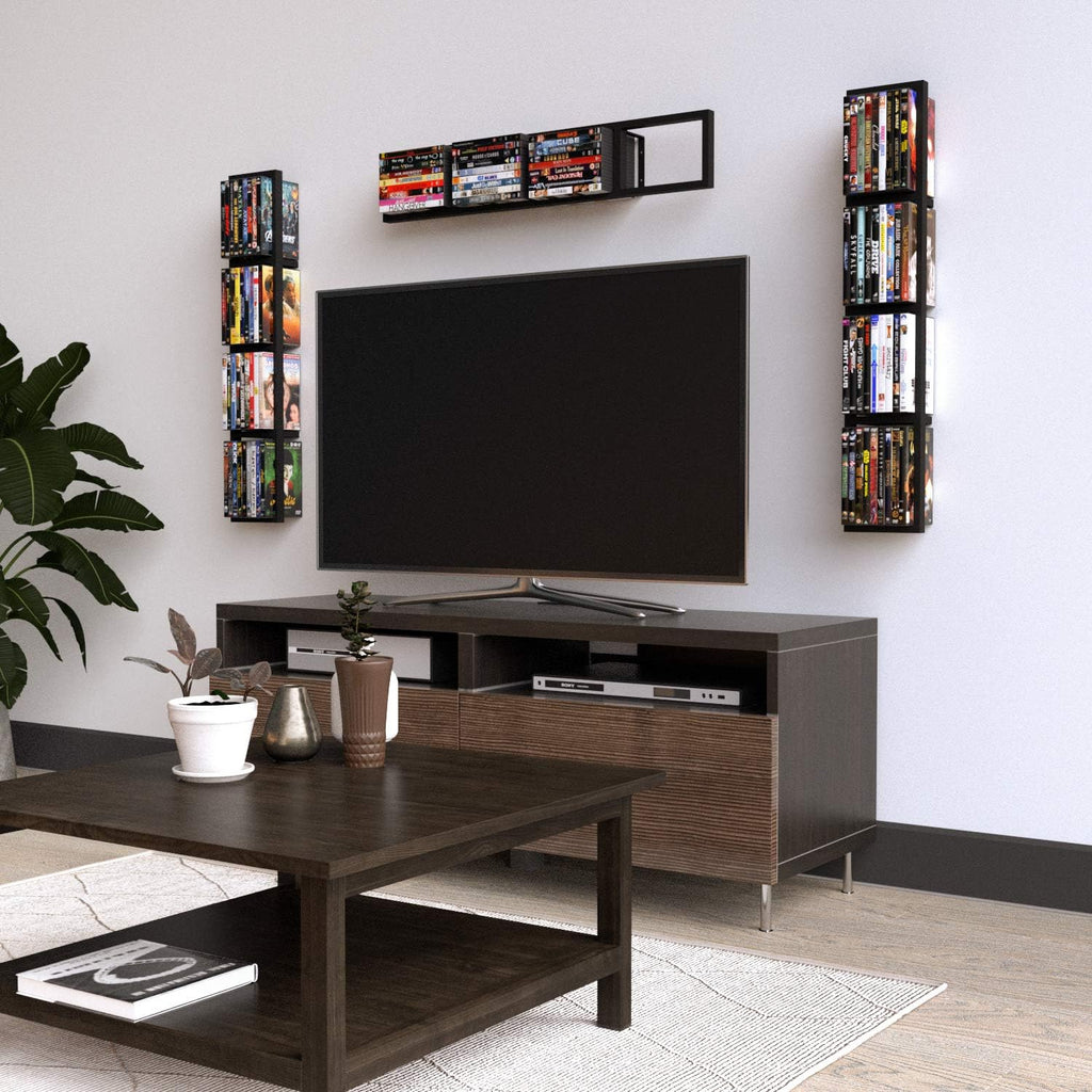 Black Floating Shelves Set of 3 T8385