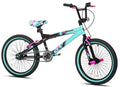 20 Girl's Black Aqua Bicycles Y67149
