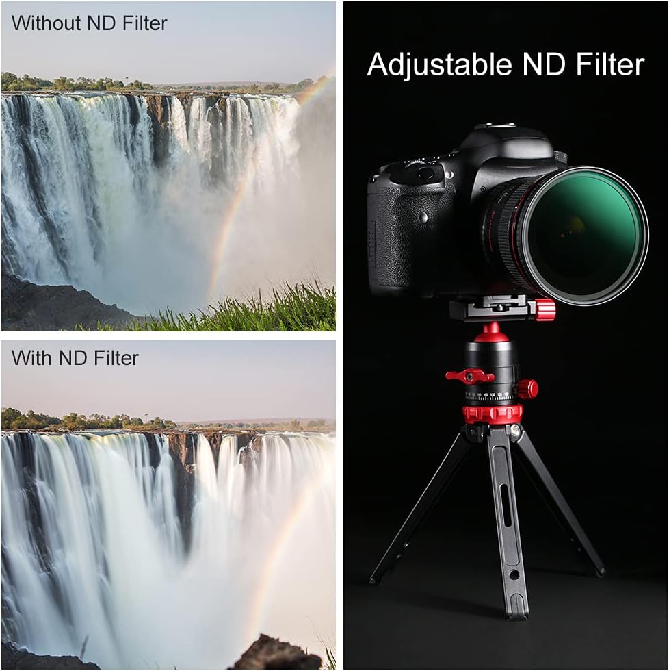 55mm Variable ND Filter ND8-ND128 3-7 Stop G631