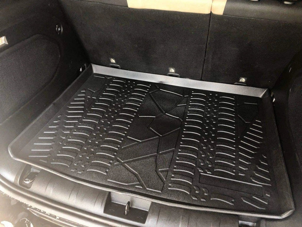 Cargo Liner Trunk Mat for Jeep Renegade 2015-2023 Weather-Resistant Rubber with Raised Lip Z4805