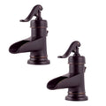 1-Handle 4-in Centerset Bathroom Sink Faucet with Drain Z5297