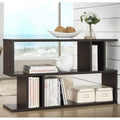2 Shelf Bookcase in Espresso H80649
