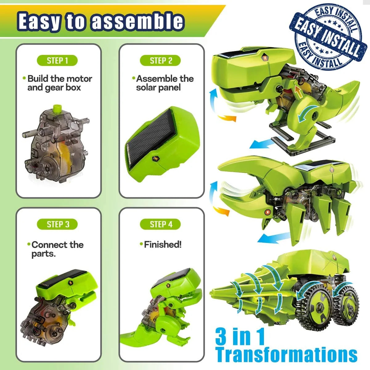 Solar Robot Kit 3-in-1 STEM Projects Robot Kit N405543