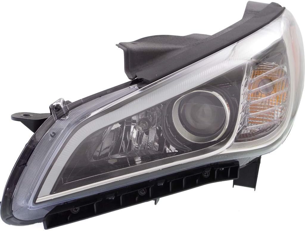 Driver Side Halogen Headlight for Hyundai Sonata 2015 2016 2017 A707660