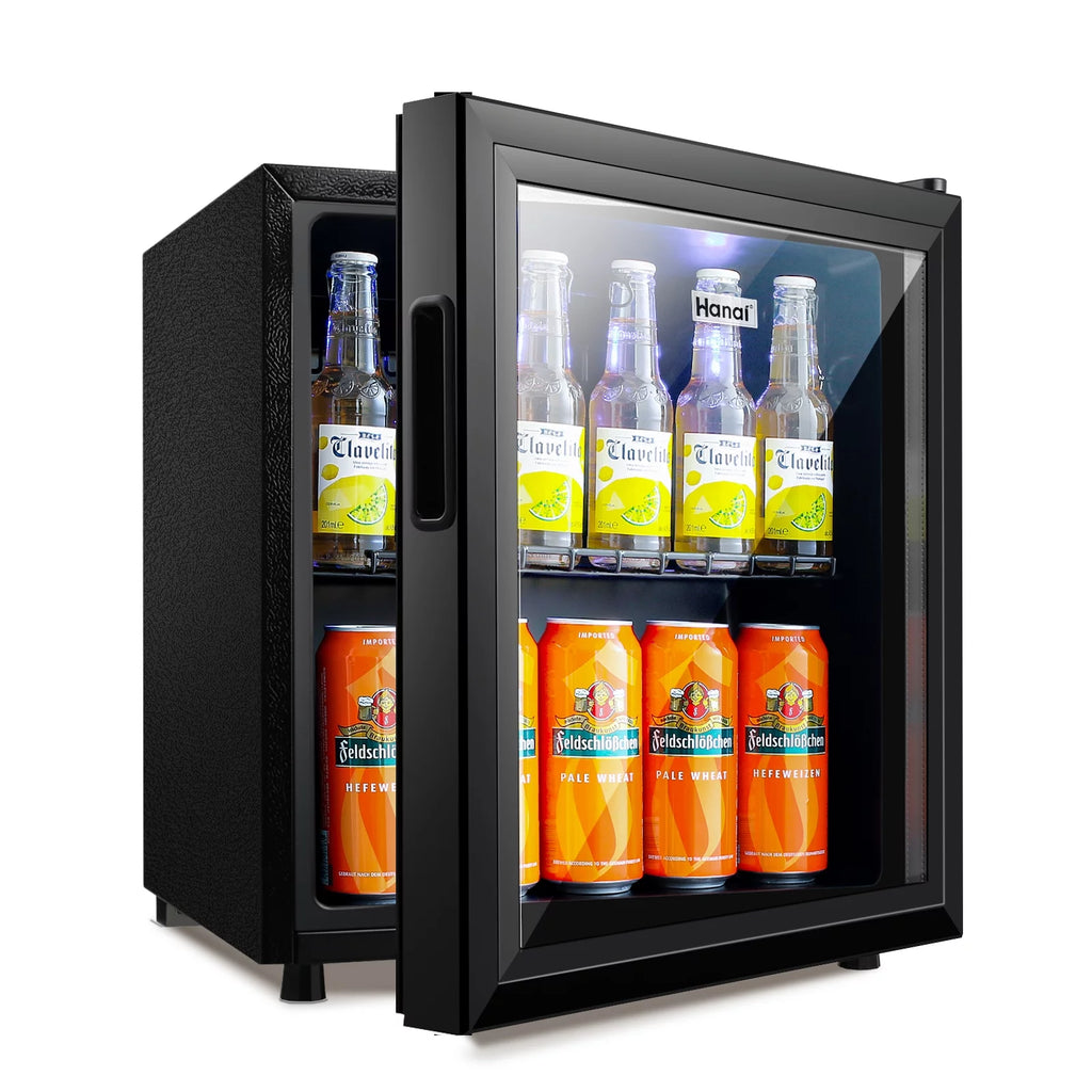 62-Can Beverage Refrigerator and Cooler with Glass Door W675069