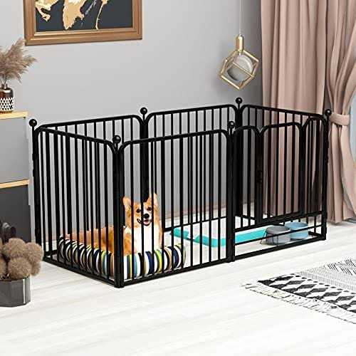 Dog Panel Pet Playpen Heavy Duty Exercise Pen W852869