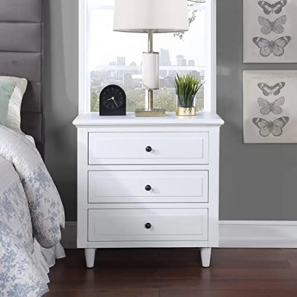 3 Drawer Nightstand Bedside Table with Hidden Space X765