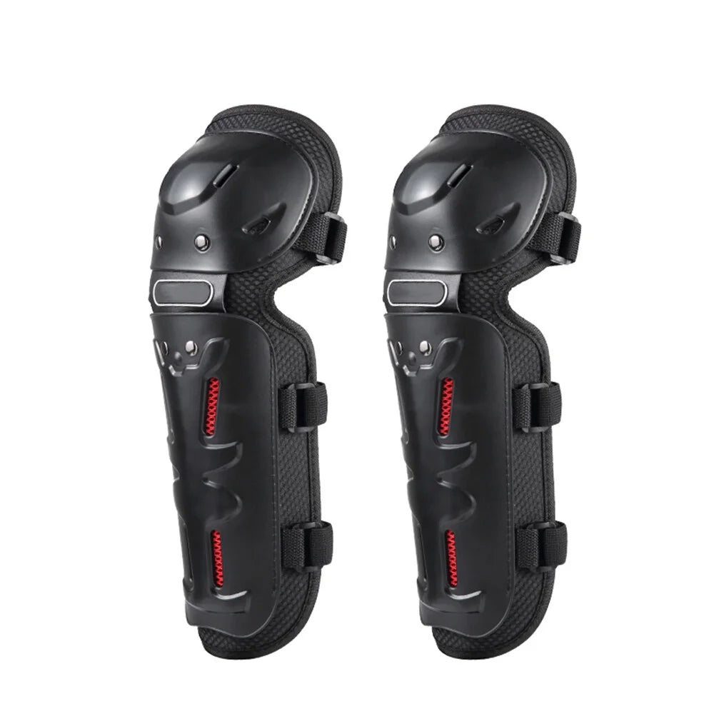 4PCs Cycling Knee Brace and Elbow Guards Protective Pads N38728
