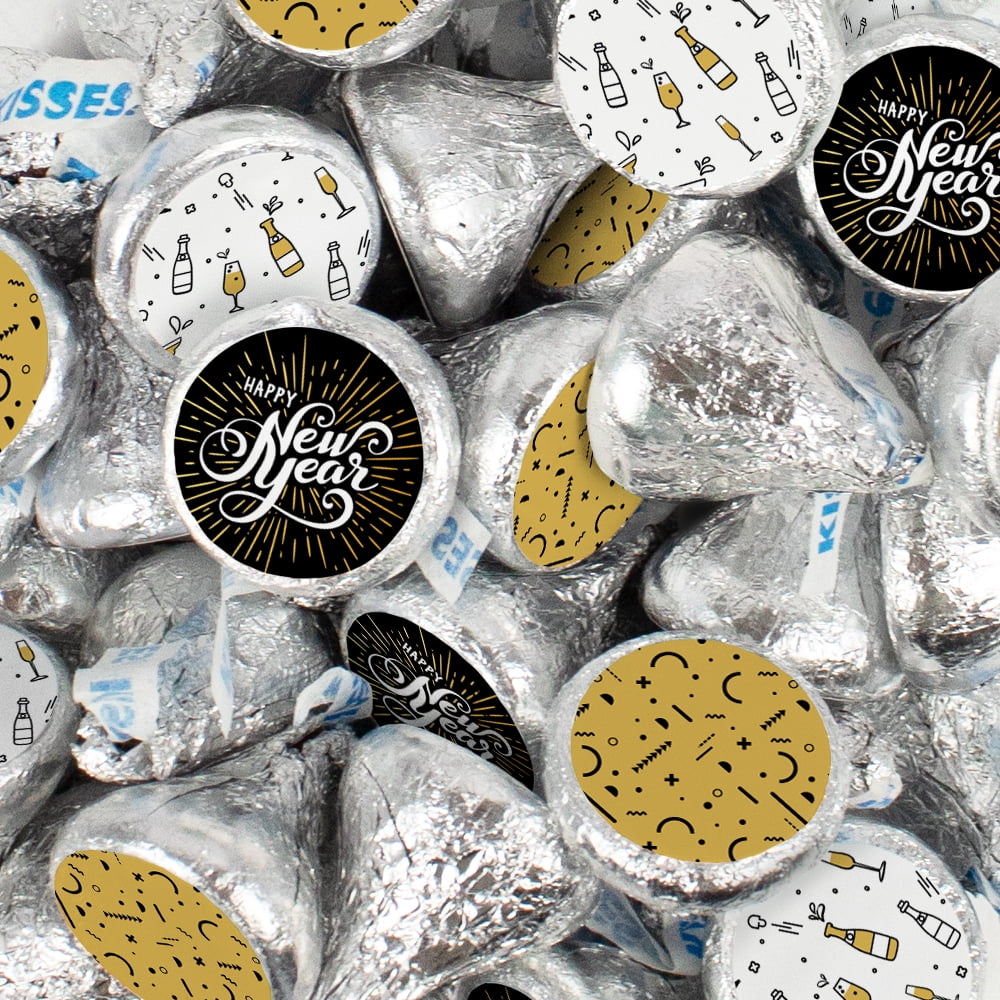 400 Pcs Black & Gold Candy Party Favor Z205