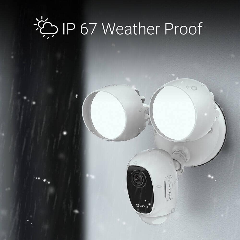 Floodlight Security Camera WiFi 1080P Weatherproof Y997