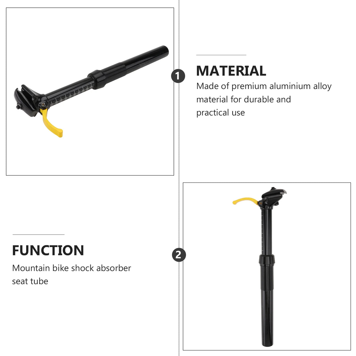 Bike Seatpost Suspension Aluminum Cycling Post X980050
